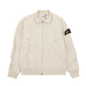 Stone Island stand-up collar windbreaker jacket